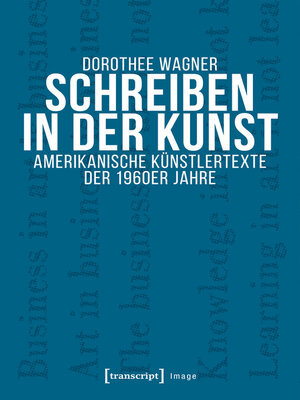 cover image of Schreiben in der Kunst